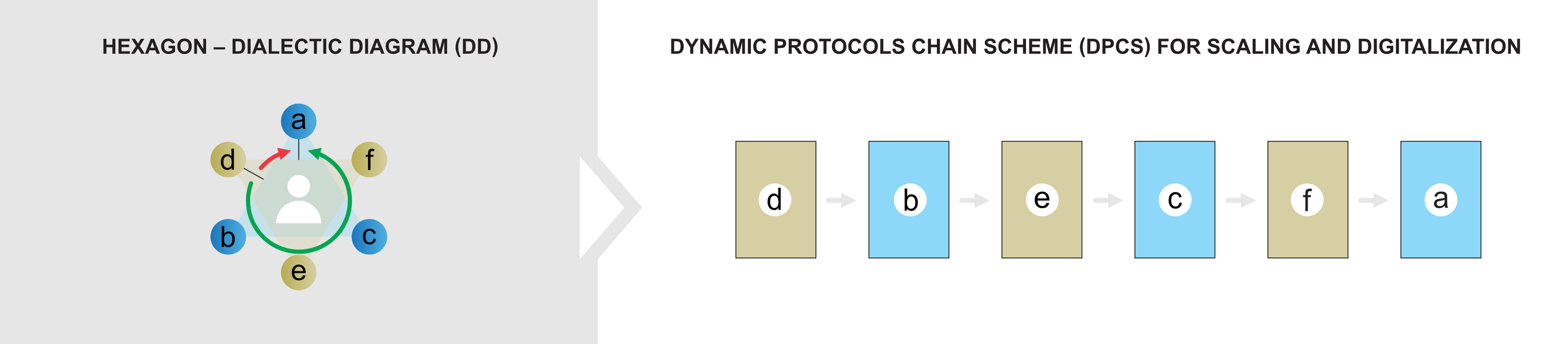 Figure C2d. Triads, project chain and assumption for scaling and digitalization